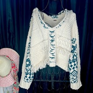 Free People Hoodie Sweater